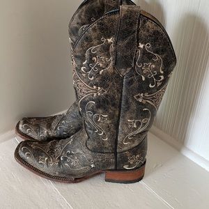 Western circle g boots